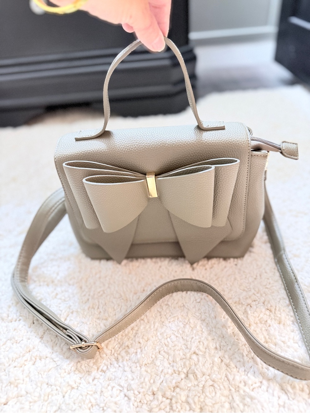 Top-Handle Crossbody Bag
